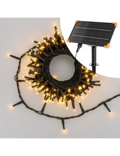 Luci di Natale Catena Solare 1200 MiniLED, 60m con Bobina, La Magia di Natale per Esterno