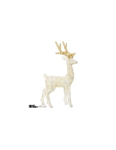 Renna 120LED Bianco Caldo 85cm di Natale, La Magia di Natale a casa tua, Decora con stile
