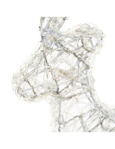 Renna di Natale Thin 3D H60cm: La Magia di Natale con 120 LED