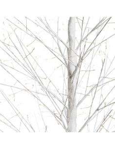 Albero Ramo Tiglio Bianco H200cm con 1120 MicroLED FlashLED