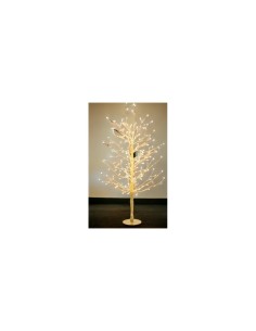Albero Ramo Tiglio Champagne 200cm con 1120 MicroLED FlashLED
