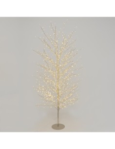 Albero Ramo Tiglio Champagne 200cm con 1120 MicroLED FlashLED