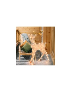 Renna 2D 83 LED Bianco Caldo di Natale - La Magia di Natale a casa tua!