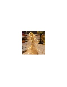 Luci di Natale Catena MiniCluster 60 MicroLED per Interno, La Magia di Natale Portatile