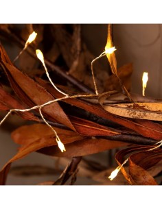 Luci di Natale Catena MiniCluster 150 MicroLED per Interno, La Magia di Natale Portatile