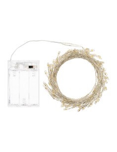 Luci di Natale Catena MiniCluster 150 MicroLED per Interno, La Magia di Natale Portatile