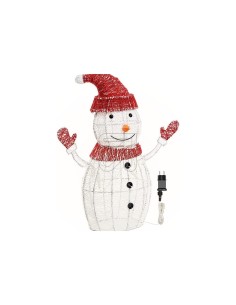 Pupazzo di Neve di Natale: La Magia di Natale con Illuminazione Personalizzabile