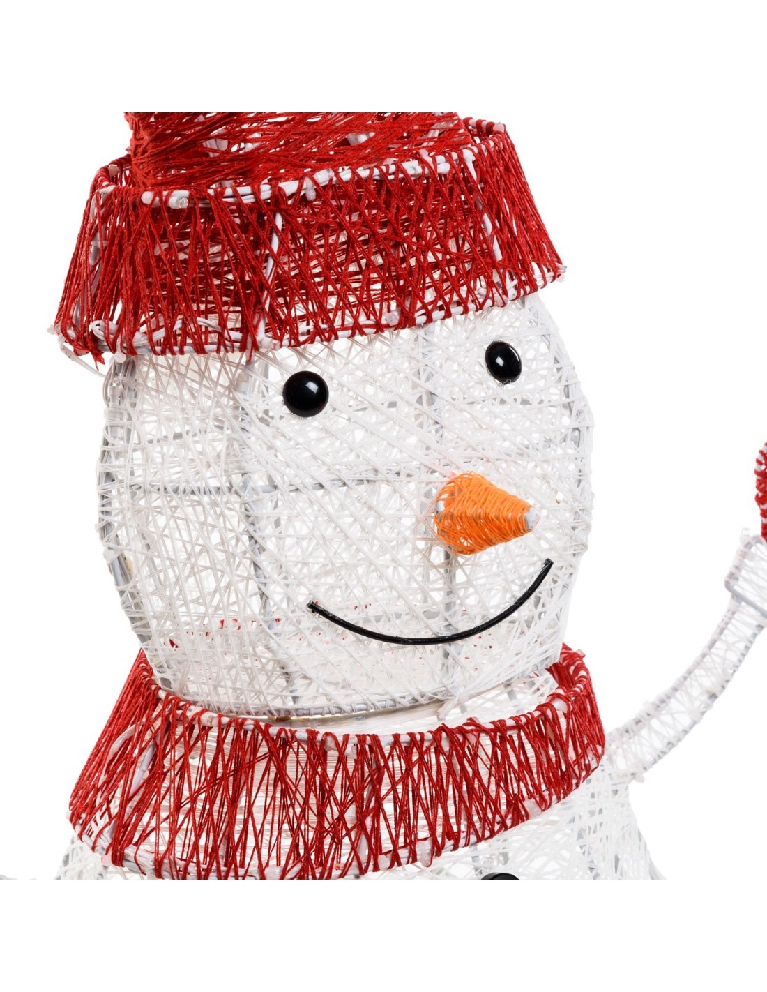 Pupazzo di Neve di Natale: La Magia di Natale con Illuminazione Personalizzabile