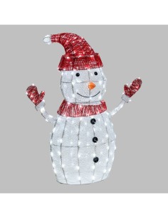 Pupazzo di Neve di Natale: La Magia di Natale con Illuminazione Personalizzabile