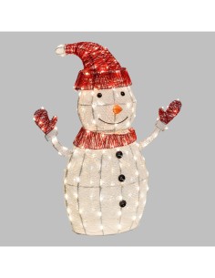 Pupazzo di Neve di Natale: La Magia di Natale con Illuminazione Personalizzabile