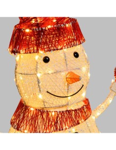 Pupazzo di Neve di Natale: La Magia di Natale con Illuminazione Personalizzabile