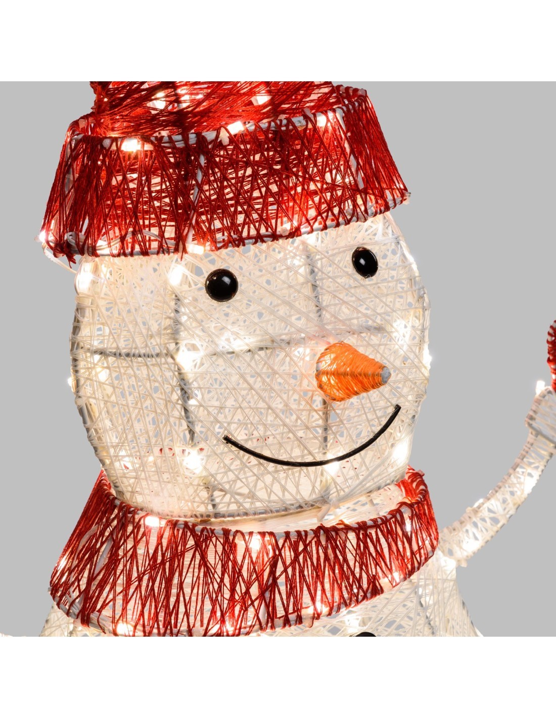 Pupazzo di Neve di Natale: La Magia di Natale con Illuminazione Personalizzabile