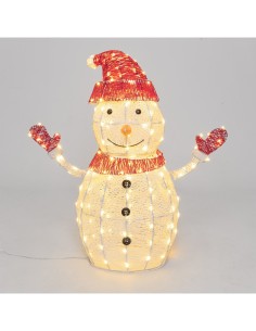 Pupazzo di Neve di Natale: La Magia di Natale con Illuminazione Personalizzabile
