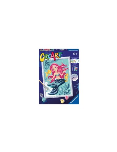 CREART 23568 18X24 SIRENA SCINTILLANTE