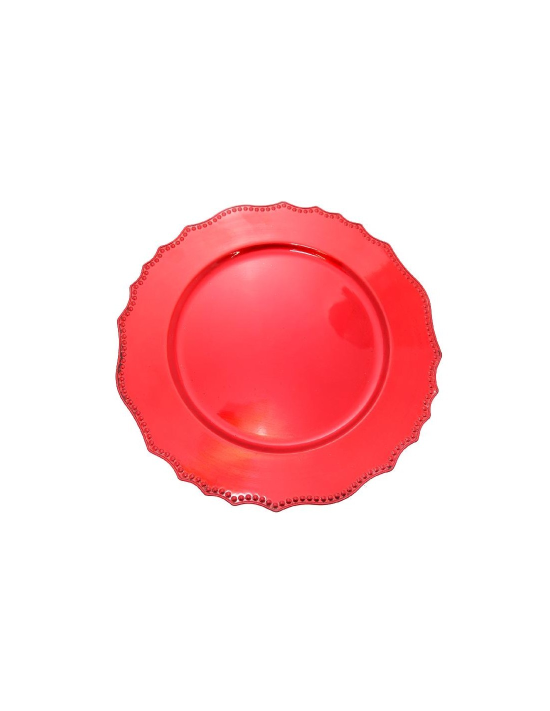 Sottopiatto di Natale foglia oro Royal 33 cm, elegante decorazione per tavola, La magia di natale per cene e pranzi festivi