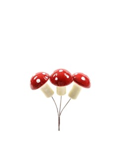 Pick 3 Funghi in Polistirolo di Natale - La Magia di Natale a casa tua