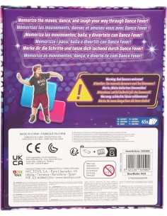 DANCE FEVER, PARTY CARD GAME, BALLA, RIDI, RIPETI, GIOCO DI CARTE PER BAMBINI E ADULTI