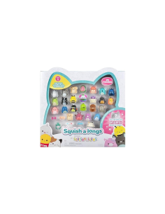 SQUISHALONGS SQAL0500 SET 25 PERSONAGGI CON ACCESSORI