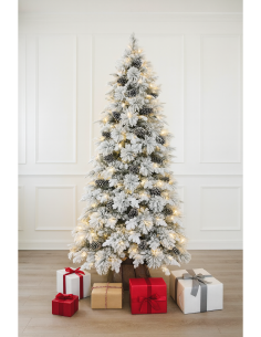 Albero di Natale Innevato Chamonix 210 cm | TreG Ingrosso