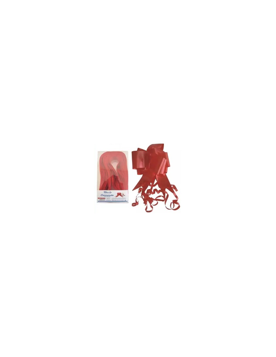 CONF 25 COCCARDE 13827 ROSSO 5X150CM