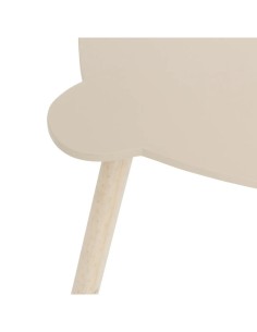 Tavolo per Bambini Douceur Beige, D60 cm, Tavolino Rotondo, Robusto e Sicuro, Ideale per Attività e Gioco 2