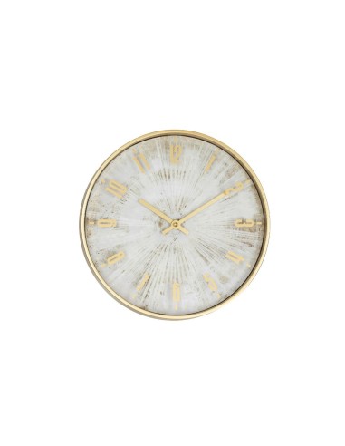 Orologio da Parete Izzie D30cm Dorato, Design Moderno ed Elegante per Ogni Ambiente