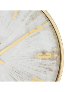 Orologio da Parete Izzie D30cm Dorato, Design Moderno ed Elegante per Ogni Ambiente