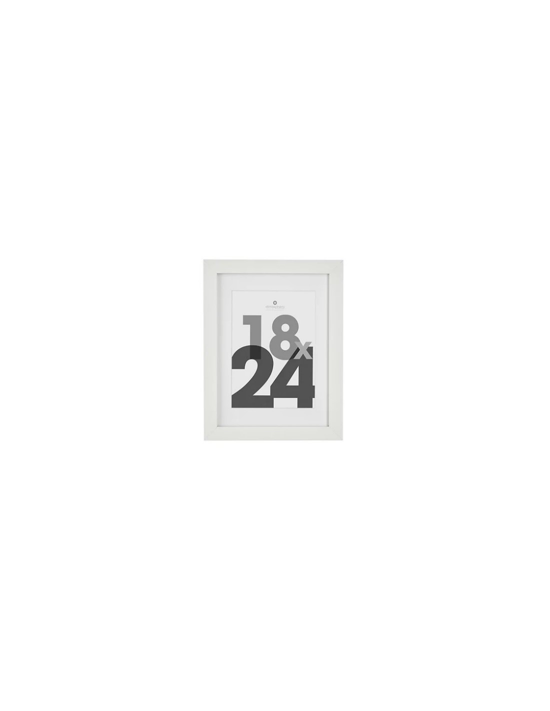 Porta Foto Da Appoggio Éva in Legno Bianco 18x24 cm | Cornice Elegante e Moderna per Arredo Casa