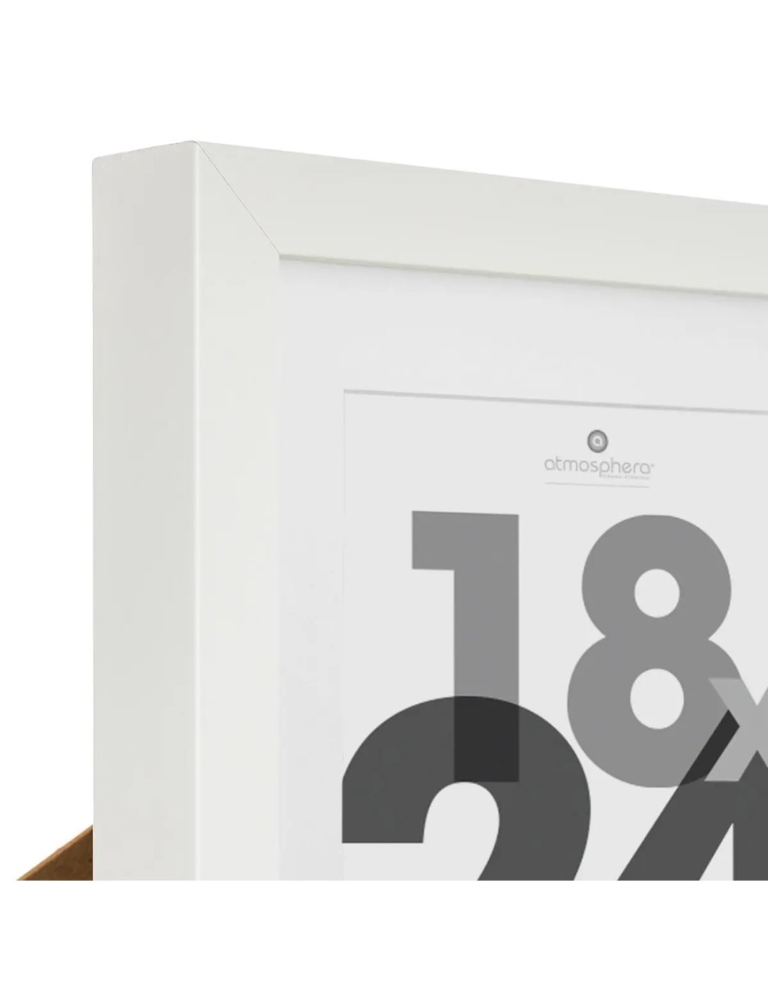 Porta Foto Da Appoggio Éva in Legno Bianco 18x24 cm | Cornice Elegante e Moderna per Arredo Casa