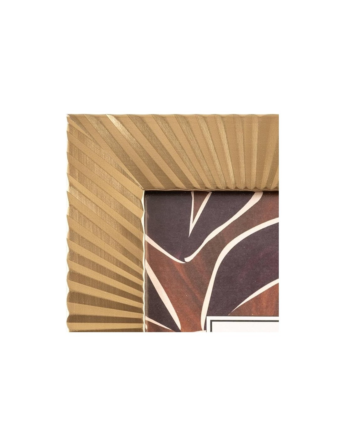 Cornice Foto Megg 10x15 cm Dorato | Elegante Cornice per Foto con Finitura Dorata