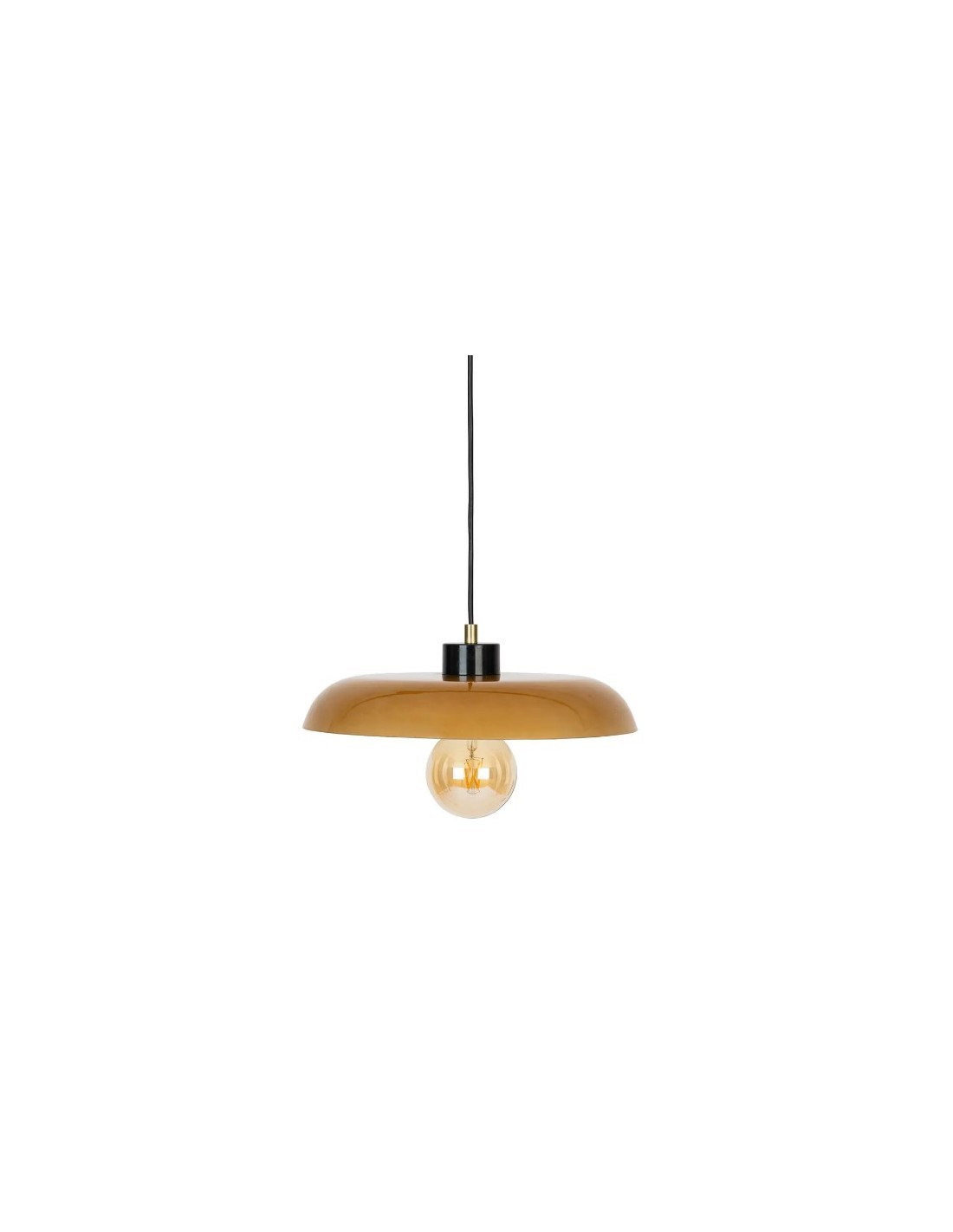 Lampadario Jody 35x95 cm, lampadario vetro ambra, illuminazione moderna, design elegante, lampadario sospeso