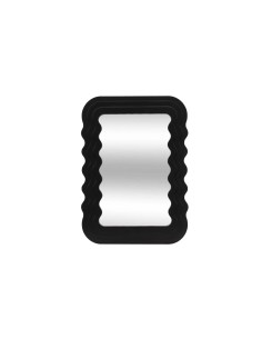 Specchio Bisellato Nero 40x55 cm, Elegante Design in MDF | Specchio BISAUTE
