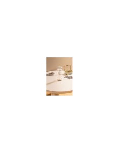 Clessidra in Vetro H19cm, Modello Bliss in Cristallo Ondulato - Colori Assortiti, Elegante Accessorio per la Casa 2