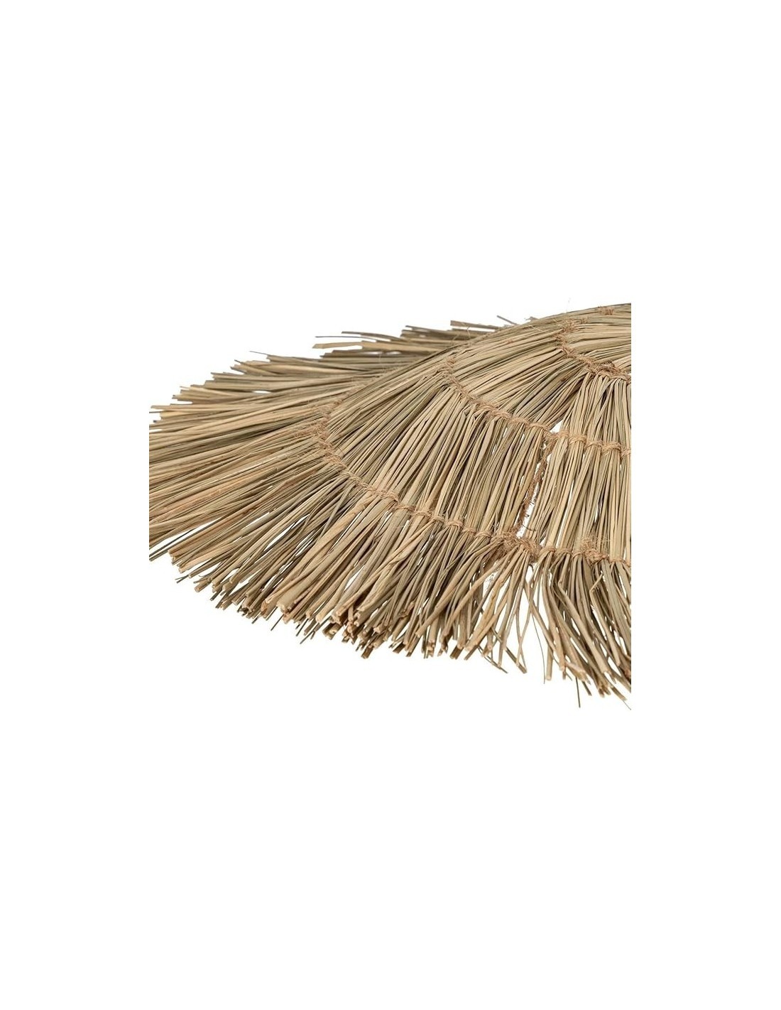 Lampadario Yoni 58x12 cm, lampadario paglia metallo, illuminazione naturale, design moderno, lampadario sospeso