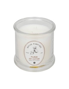 Candela Fiori di Cotone 500gr, profumo delicato, cera di qualità, candela grande, arredo casa, fragranza fresca