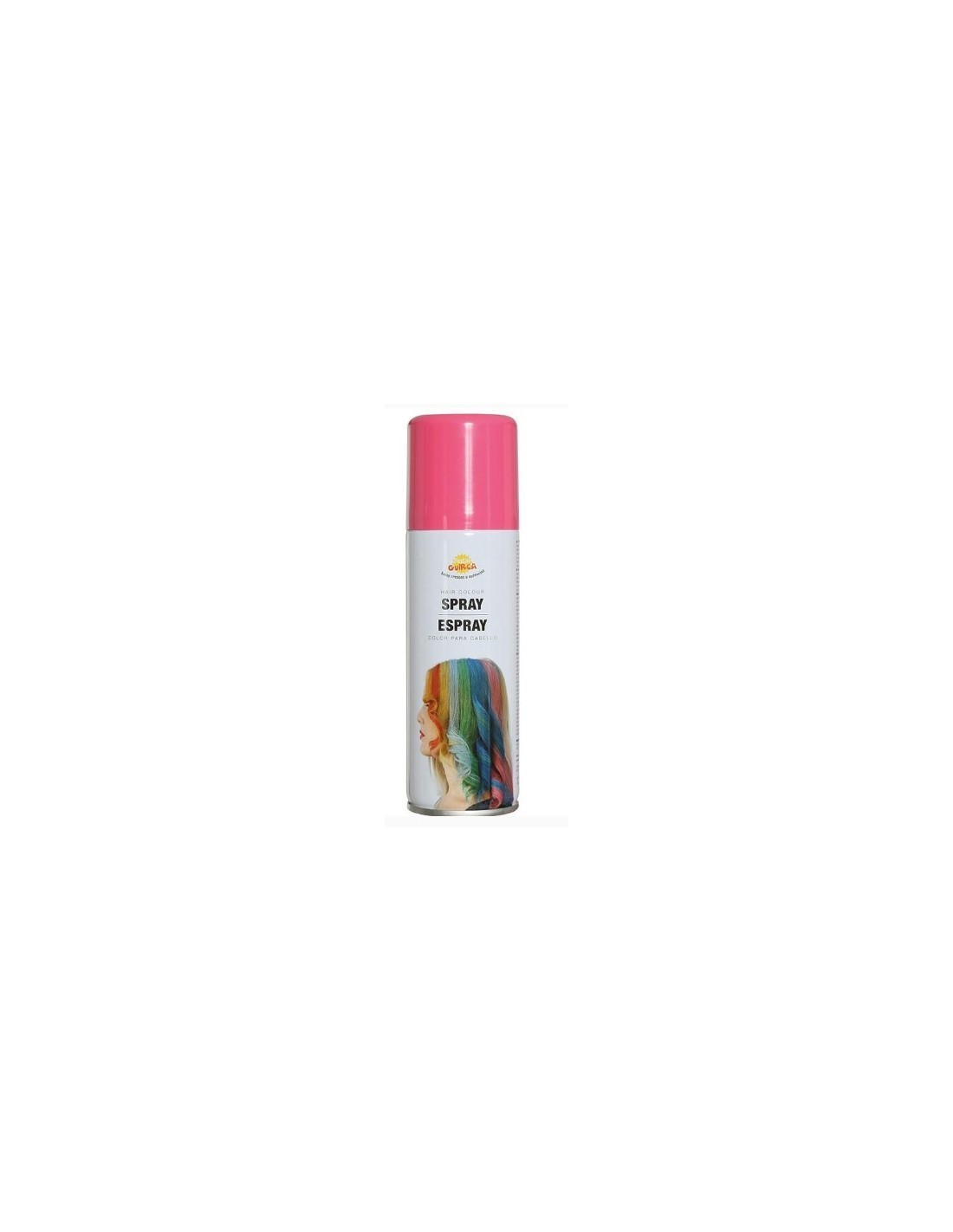 Spray per Capelli Glitterato Rosa, 125 ml, Effetto Brillante