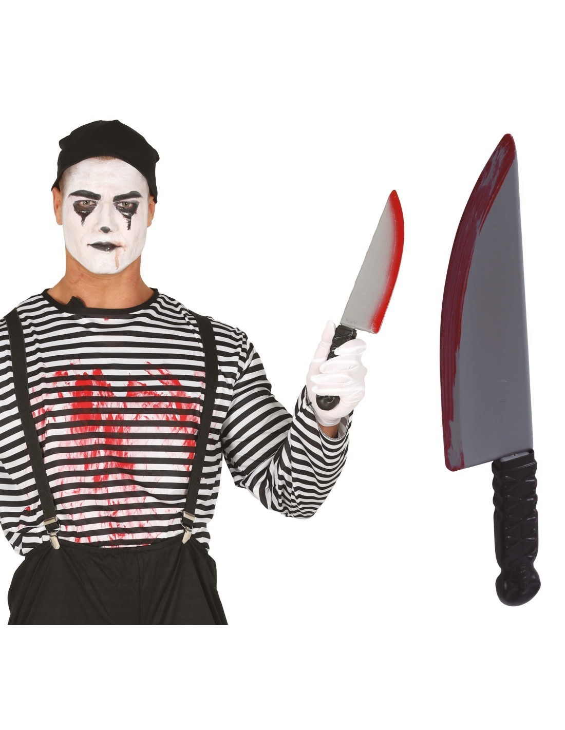 Coltello Insanguinato 37 cm, Accessorio Halloween