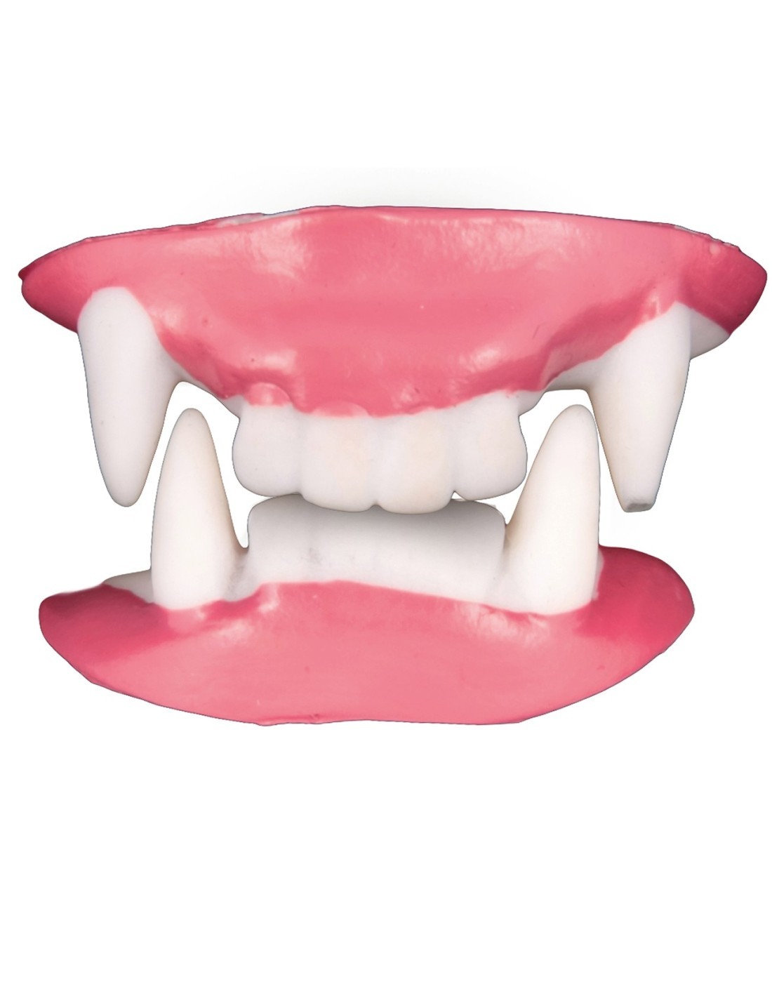 Doppi Denti Vampiro in Lattice, Accessorio Halloween