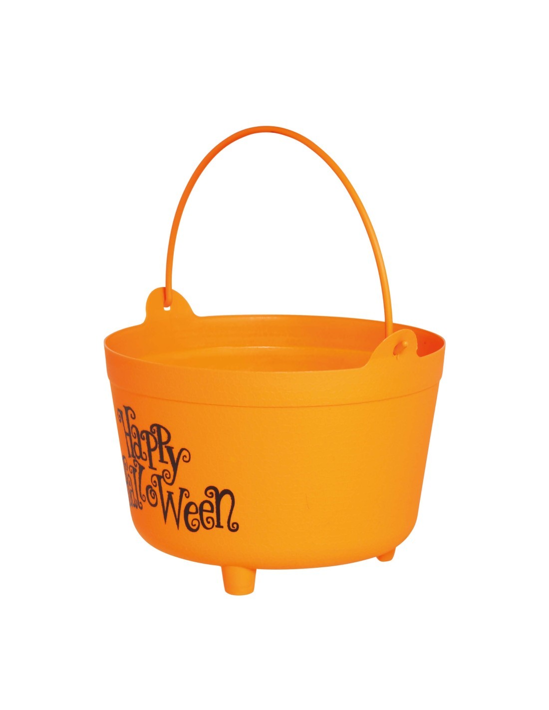 Calderone Arancione, 30 cm, Decorazione Halloween