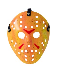Maschera Horror in PVC, Accessorio per Feste e Halloween
