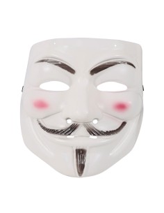 Maschera Indignato, Accessorio per Feste, Travestimenti e Halloween 2