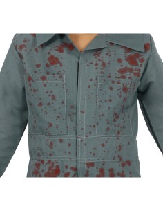 Costume Psycho, Maschera e Body, Taglia 10-12 Anni, Tema Halloween