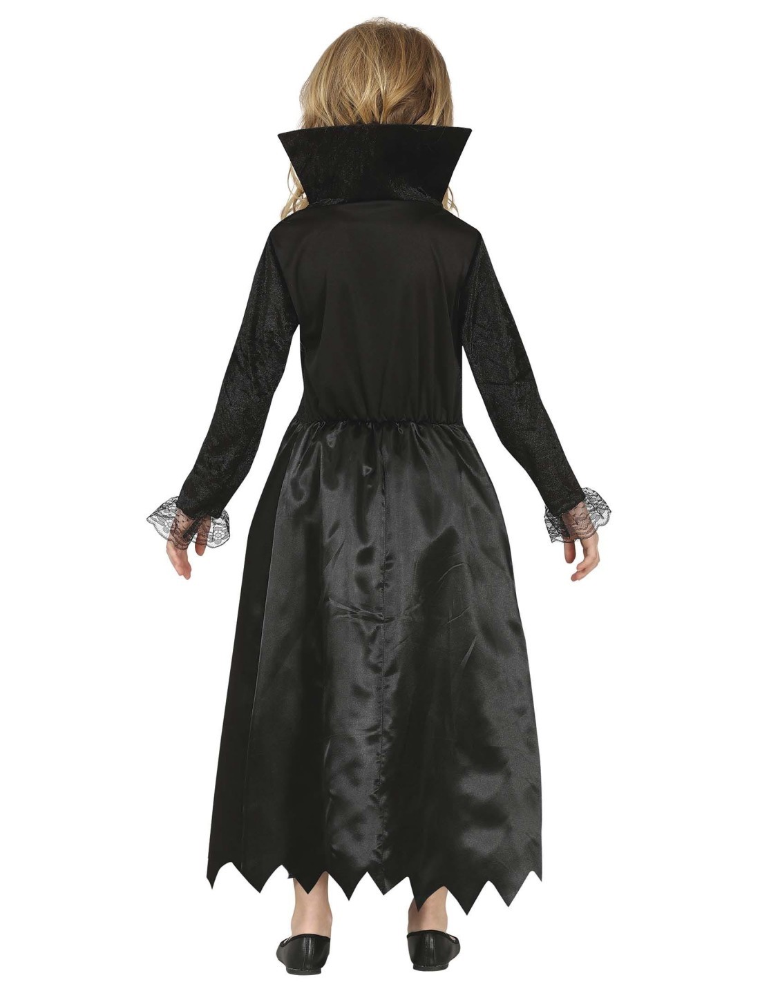 Costume Vampira, Abito Taglia 7-9 Anni, Tema Halloween, Vampiri