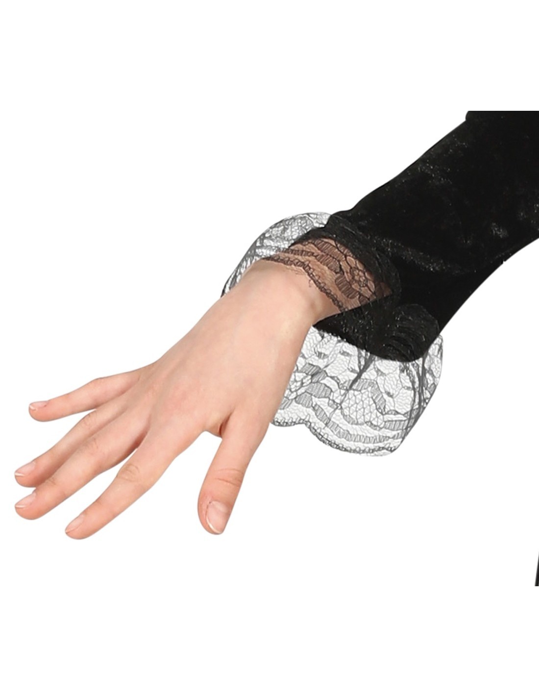 Costume Vampira, Abito Taglia 7-9 Anni, Tema Halloween, Vampiri
