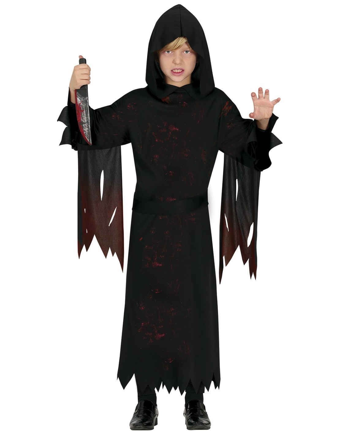 Costume Hooded Assassin Taglia 5-6 Anni, Tema Halloween
