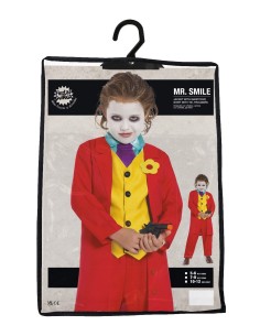 Mr Smile Costume Halloween, Taglia 5-6 anni, Costumi per Bambini