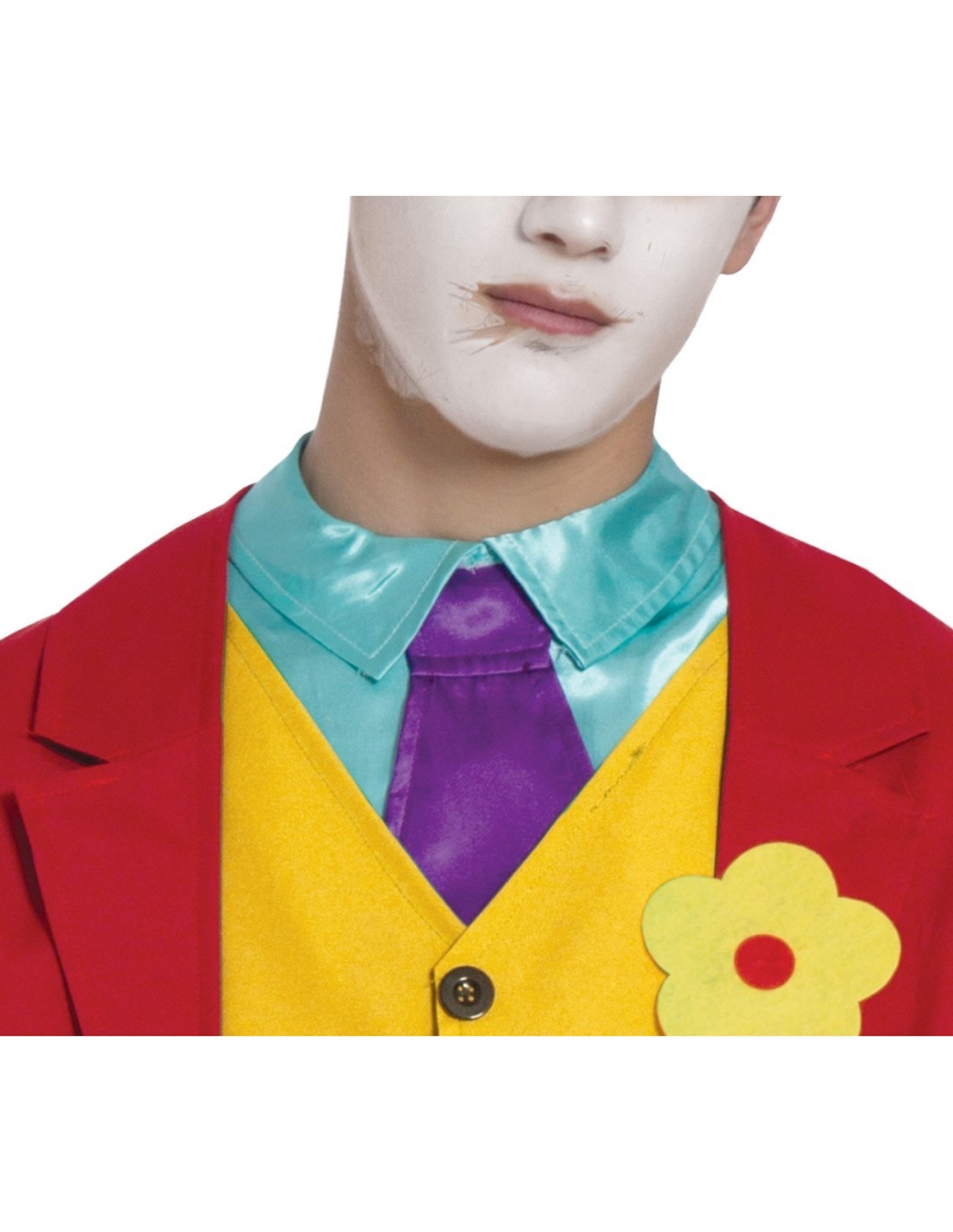 Mr Smile Costume Halloween, Taglia 14-16 anni, Costumi per Ragazzi