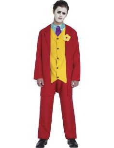 Mr Smile Costume Halloween, Taglia 14-16 anni, Costumi per Ragazzi