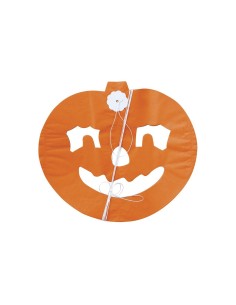Ghirlanda Halloween, Fantasia 17x300 cm, Arancione-nero
