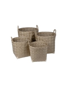 CESTO 138281 3 MIS CARTA 41X36CM CON MANICI